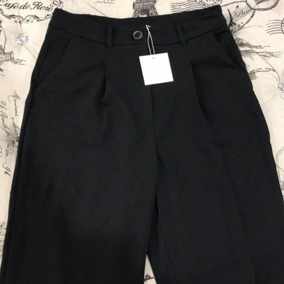 GOOD LUCK GEM Front Pleat Ankle Pants - Picture 6 of 10